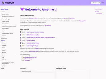 Amethyst screenshot